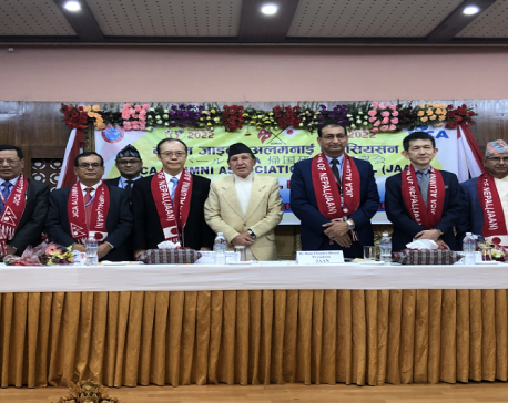 Foreign Minister Dr. Khadka and Japanese envoy attend JICA alumni function