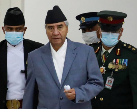 Prime Minister Deuba leaves for India