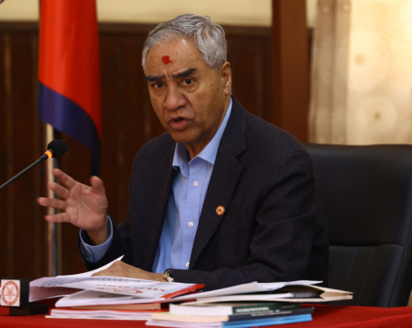 Deuba urges ‘rebel’ NC leaders and cadres to withdraw their candidacies