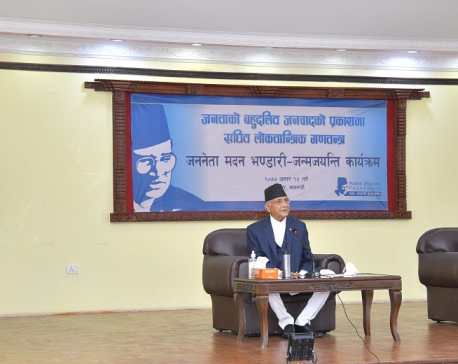 PM Oli claims forces in Nepal and India are conspiring to topple him from power