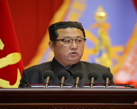 N.Korea's Kim talks food not nukes for 2022