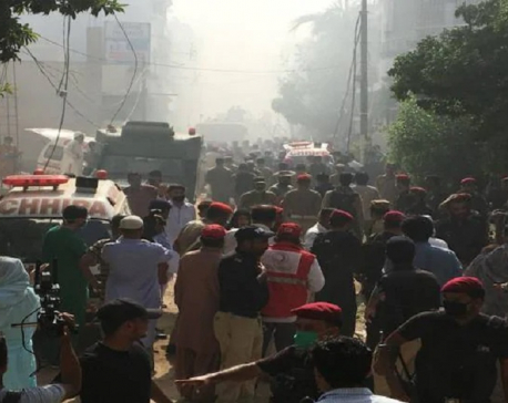 Plane crashes in Pakistan with 99 on board, many feared dead