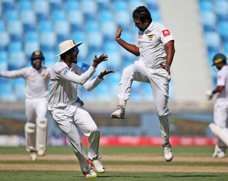 Sri Lanka hands Pakistan first test series defeat in UAE