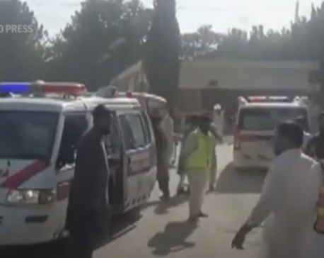 Suicide bomber at political rally in northwest Pakistan kills at least 44 people, wounds nearly 200