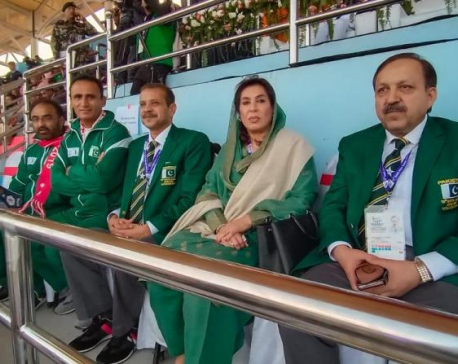 Pakistan Minister visits Nepal to attend South Asian Games