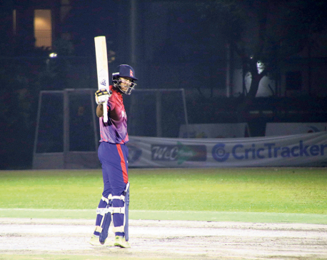 Records galore for Khadka as Nepal trounces Singapore by 9 wickets