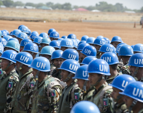 Nepali peacekeepers leave for Syria