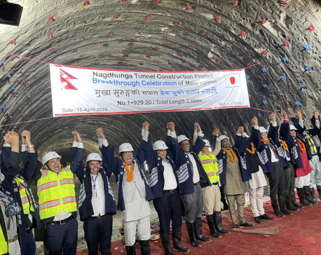 Japanese Ambassador commends completion of Nagdhunga-Sisne Khola tunnel