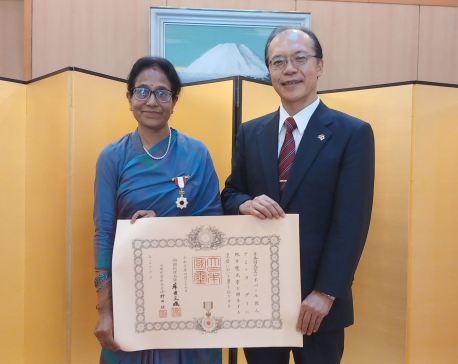 Amira Dali awarded 2023 Spring Conferment of Japanese Decorations on Foreign Nationals