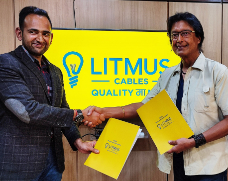 Litmus cables appoints Superstar Rajesh Hamal and his spouse Madhu as its brand ambassadors