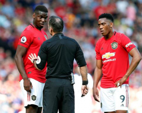 Pogba among Man United trio out for West Ham clash, James doubtful