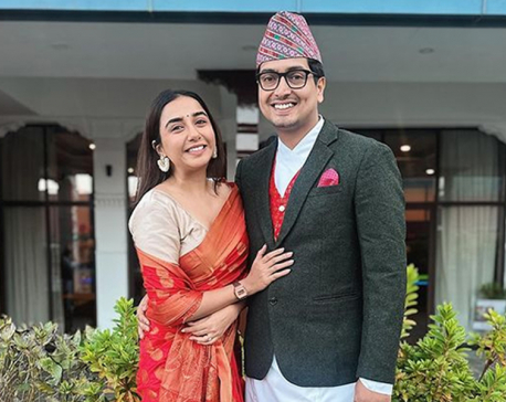 Indian actor and Youtuber Prajakta Koli arrives in Nepal for her wedding