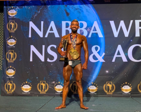 Nepali bodybuilder Bhatta becomes ‘Champion of Champions’ in Australia