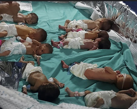 At least 30 premature babies evacuated from Gaza’s main hospital, health officials say
