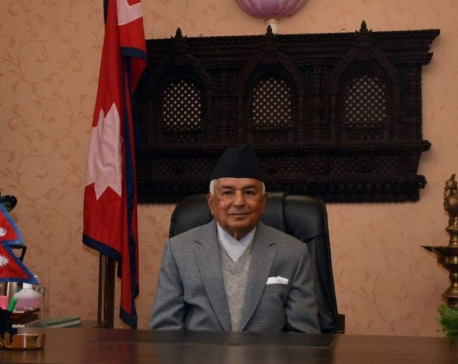President Paudel sends condolence message to PM Dahal