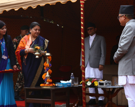 President Bhandari inaugurates 4th Election Day event  (with photos)