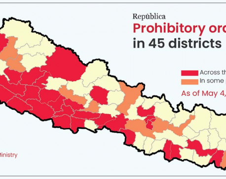 Nepal fights back against COVID-19: 45 districts under prohibitory orders