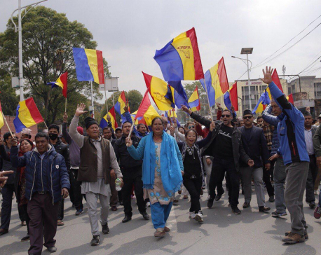 RPP hits streets against removal of Hindu State, clashes with police