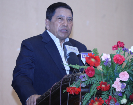 Home Minister Shrestha insists on combined efforts to combat drug abuse