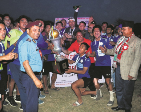 Police lifts Rajshree Janak Gold Cup