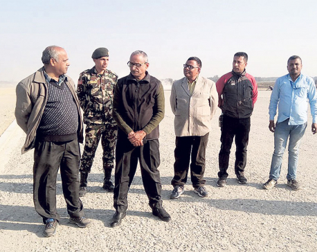 Rajbiraj airport will resume operation in April: Minister