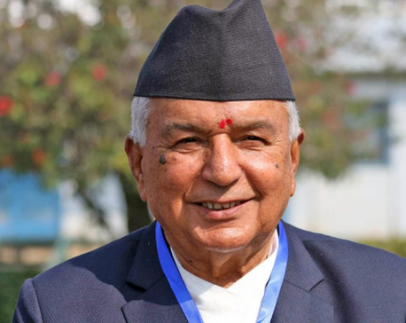 Nature conservation is issue of common concern: President Paudel
