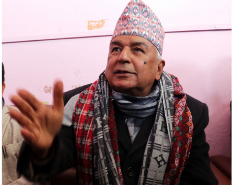 President-elect Paudel visits Bhattarai Ashram in Bandegaun