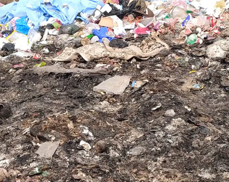 Lack of garbage management troubles locals of Ramgram municipality