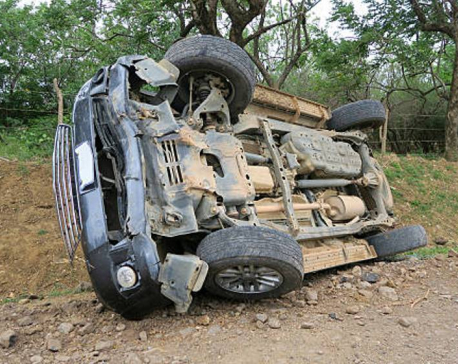 Eight killed in Palpa jeep accident