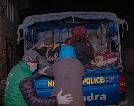 216 homeless and elderly people rescued in four days (with photos)