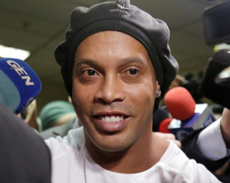 Former Barcelona forward Ronaldinho arrested in Paraguay - police