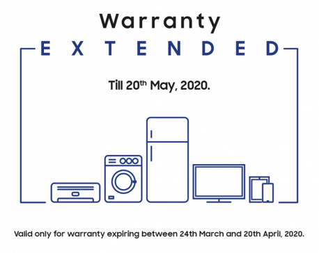 Samsung extends warranty for all consumer electronics, mobile products