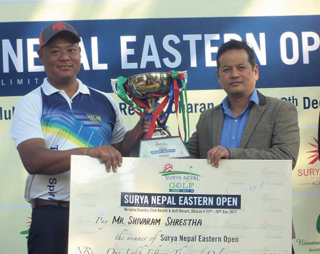 Shrestha wins Surya Nepal Eastern Open