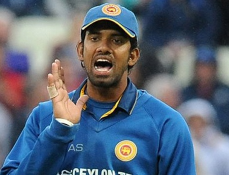 Sri Lanka's Senanayake fined for Warner send-off