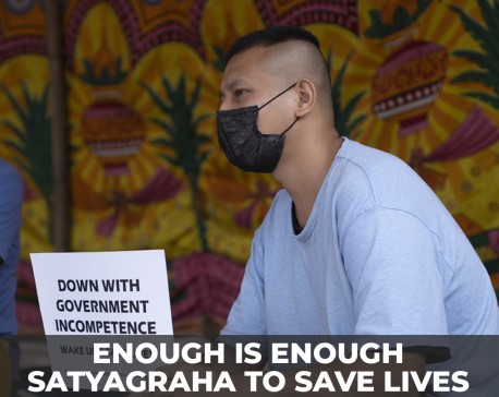 Enough is Enough, Satyagraha to save lives (With Video)