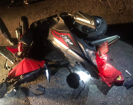 Scooter rider dies after being hit by Indian truck