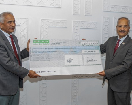 Soaltee Hotel supports child healthcare initiatives with generous donation to KIOCH