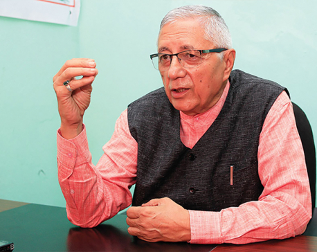 NC leader Koirala wants coalition government to focus on corruption prevention