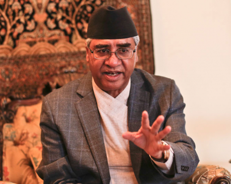 Deuba highlights opposition's role to strengthen democracy