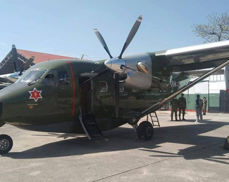 Nepal Army sky truck bound for Sudurpaschim returns mid-way without delivering medical supplies