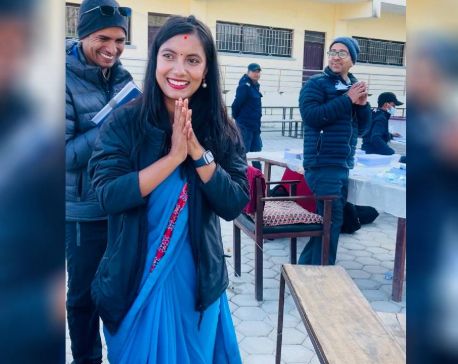 Rastriya Swatantra Party's Sobita Gautam leads in Kathmandu-2