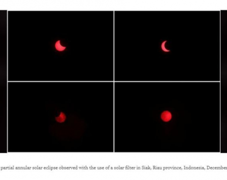 'Ring of fire' eclipse enthrals skywatchers in Middle East, Asia