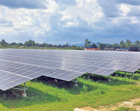 Commercial power generation from solar energy starts in Rautahat for the first time
