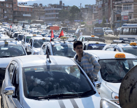 Govt calls taxi drivers' demands irrational