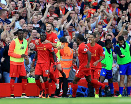 Liverpool deepen Leicester woes in 4-1 win in EPL