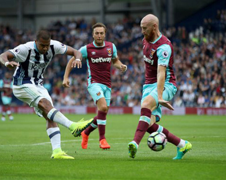West Brom humbled West Ham at the Hawthorns