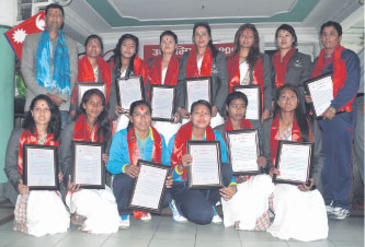 NVA honors Women volleyball team