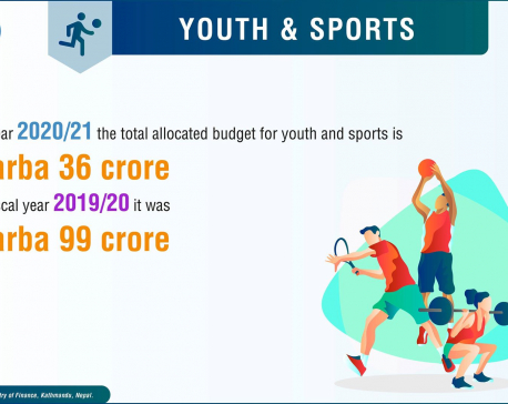Budget for sports decreased by Rs 1.6b