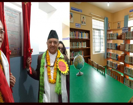 Japanese extends support to construct library in Sunsari district