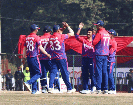 USA all out for 35 as Lamichhane, Bhari star for Nepal